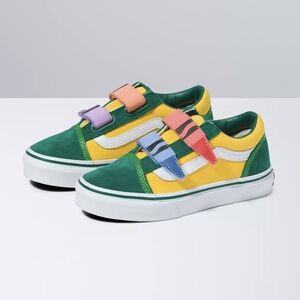 Vans X Crayola Kids Skate Shoes